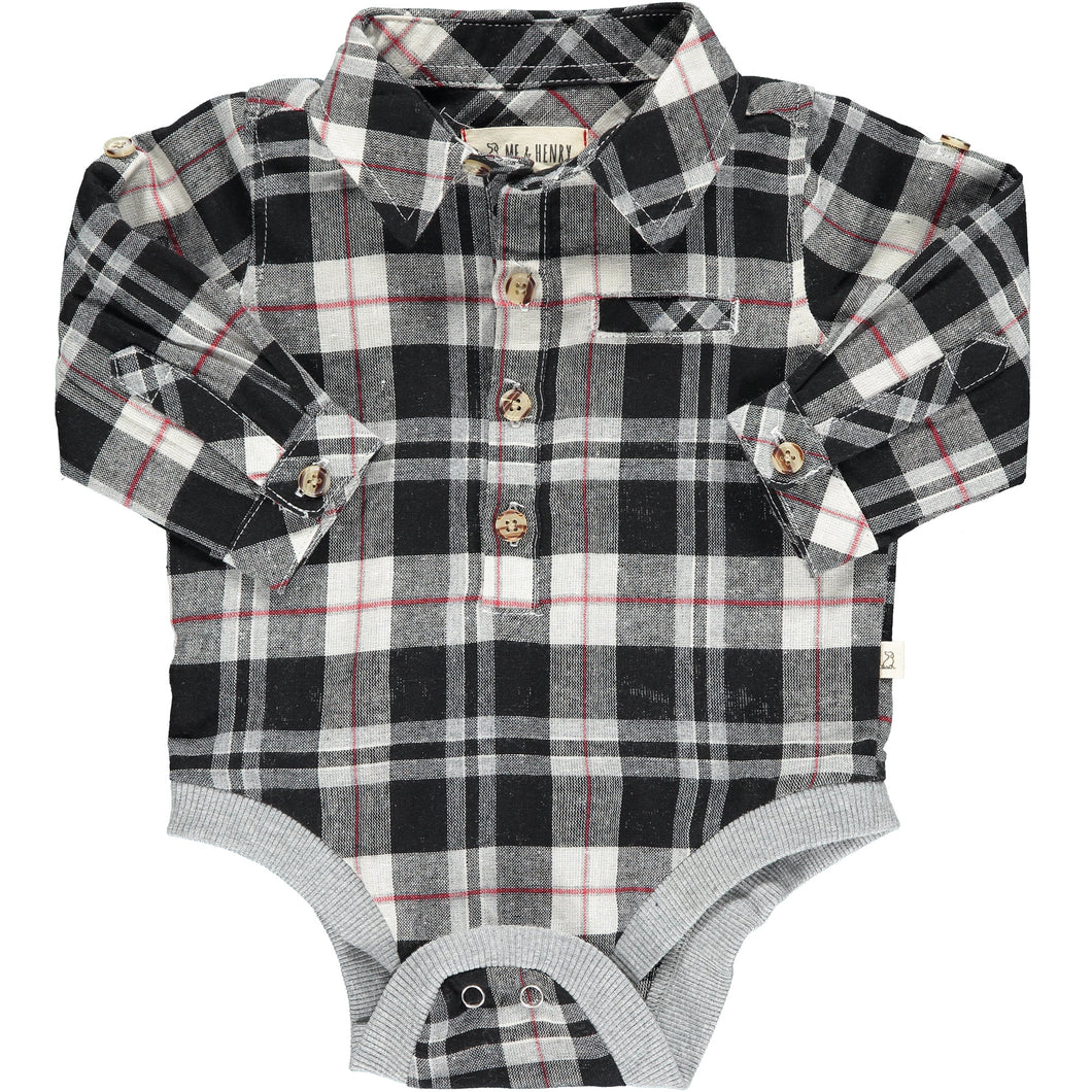 BOYS JASPER WOVEN ONESIE