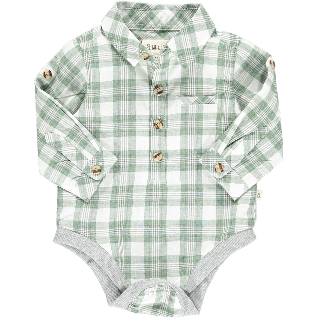 BOYS JASPER WOVEN ONESIE