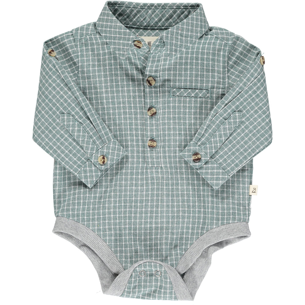 BOYS JASPER WOVEN ONESIE