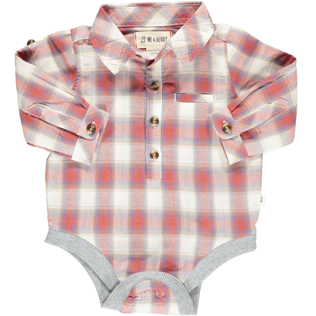 BOYS JASPER WOVEN ONESIE